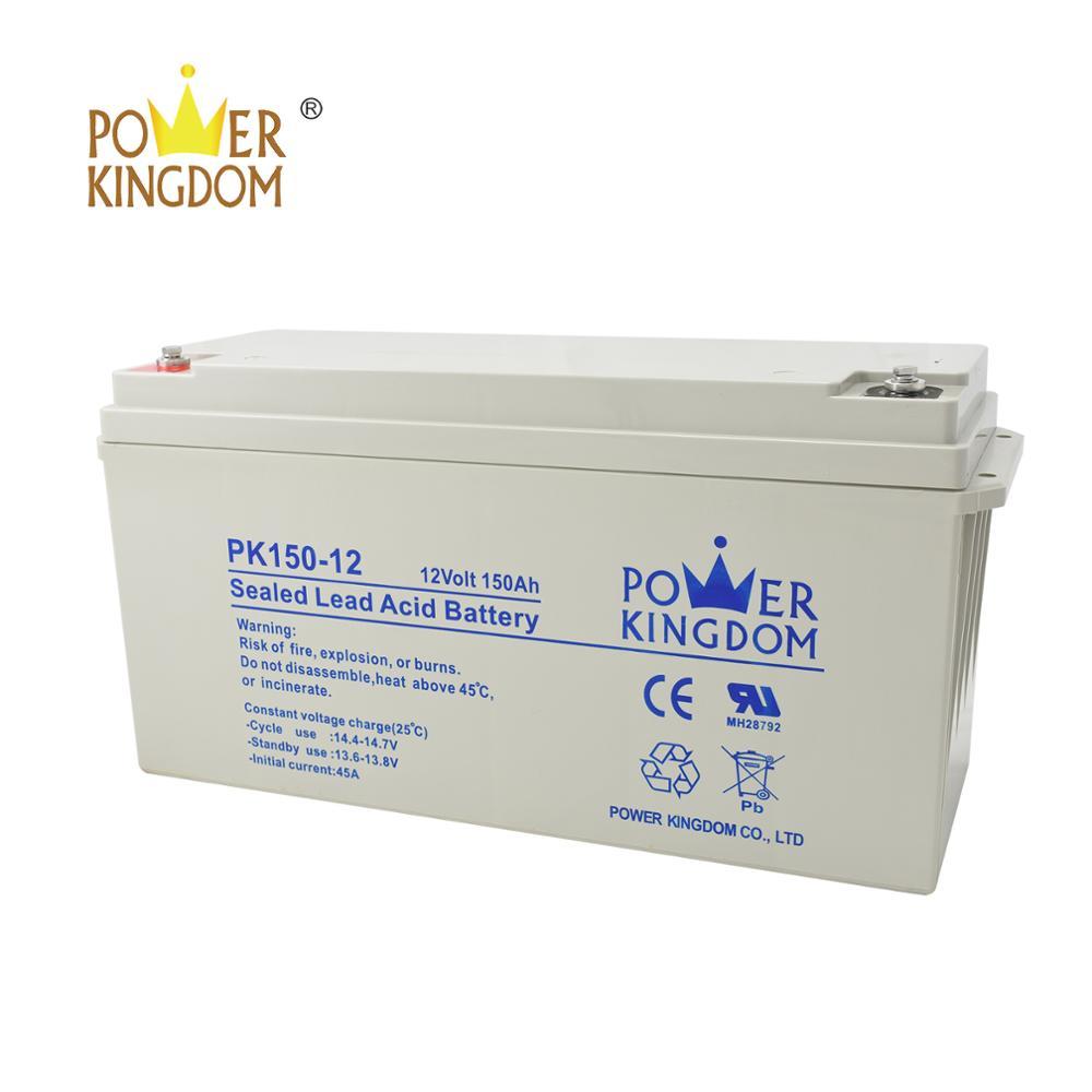Gel Deep Cycle AMG battery 12V 150AH valve regulated lead acid battery with high quality