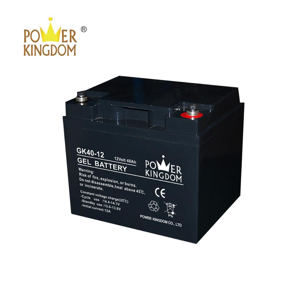 Rechargeable Lead Acid Battery Gel 12V 40ah 55Ah 65ah supply to UPS Solar System