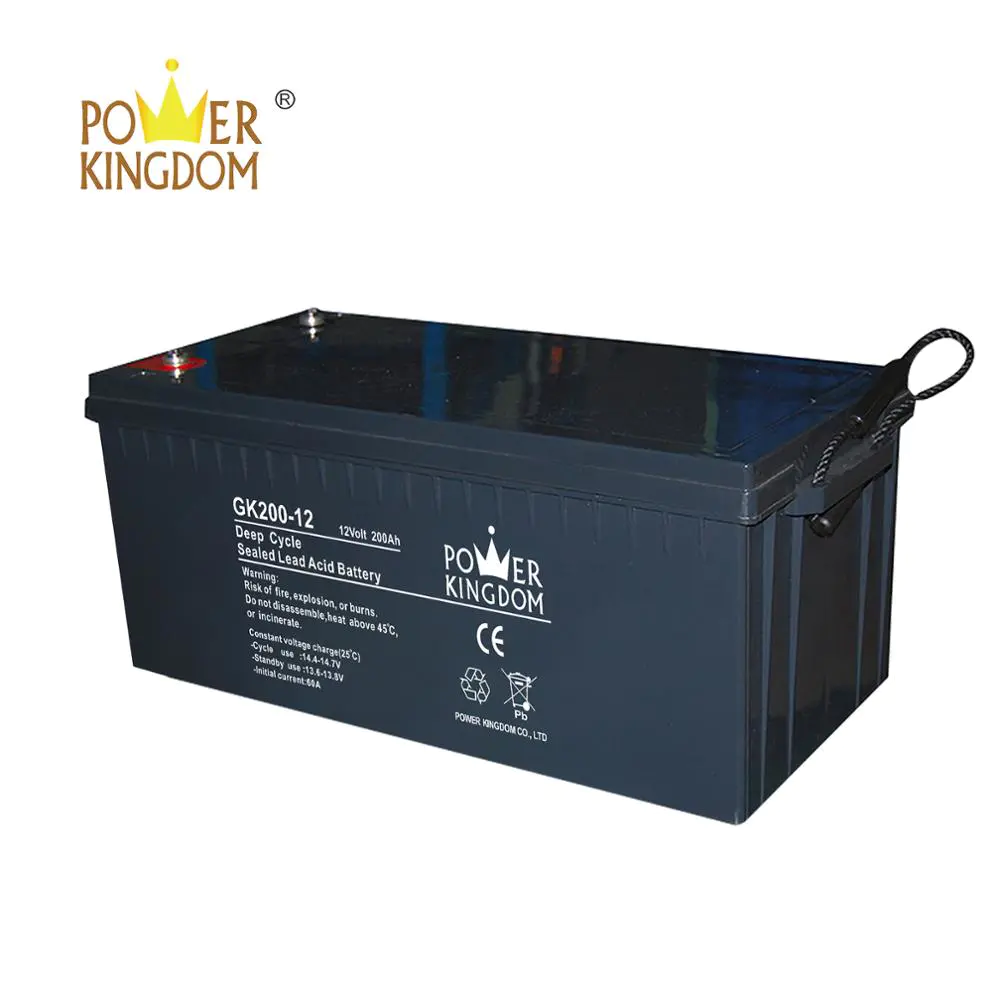 VRLA Solar GEL Battery 12 V 200AH With Best Price from Factory