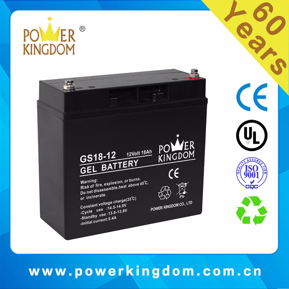 Gel battery GS8-12 12V8Ah for solar system usage