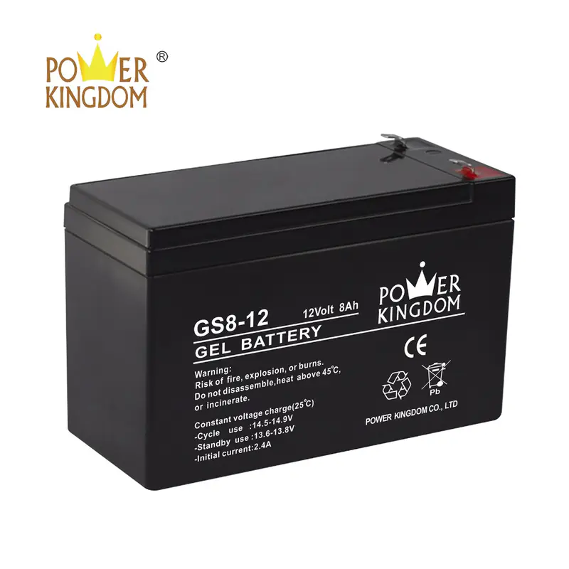 12V 8ah solar GEL battery small ups battery