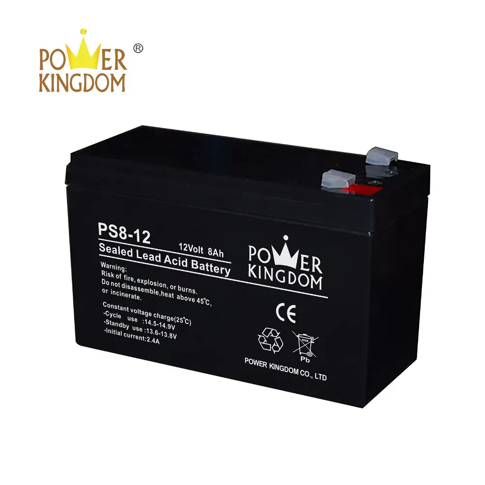 OEM 12v 8ah 20hr pure lead UPS battery with one year warranty