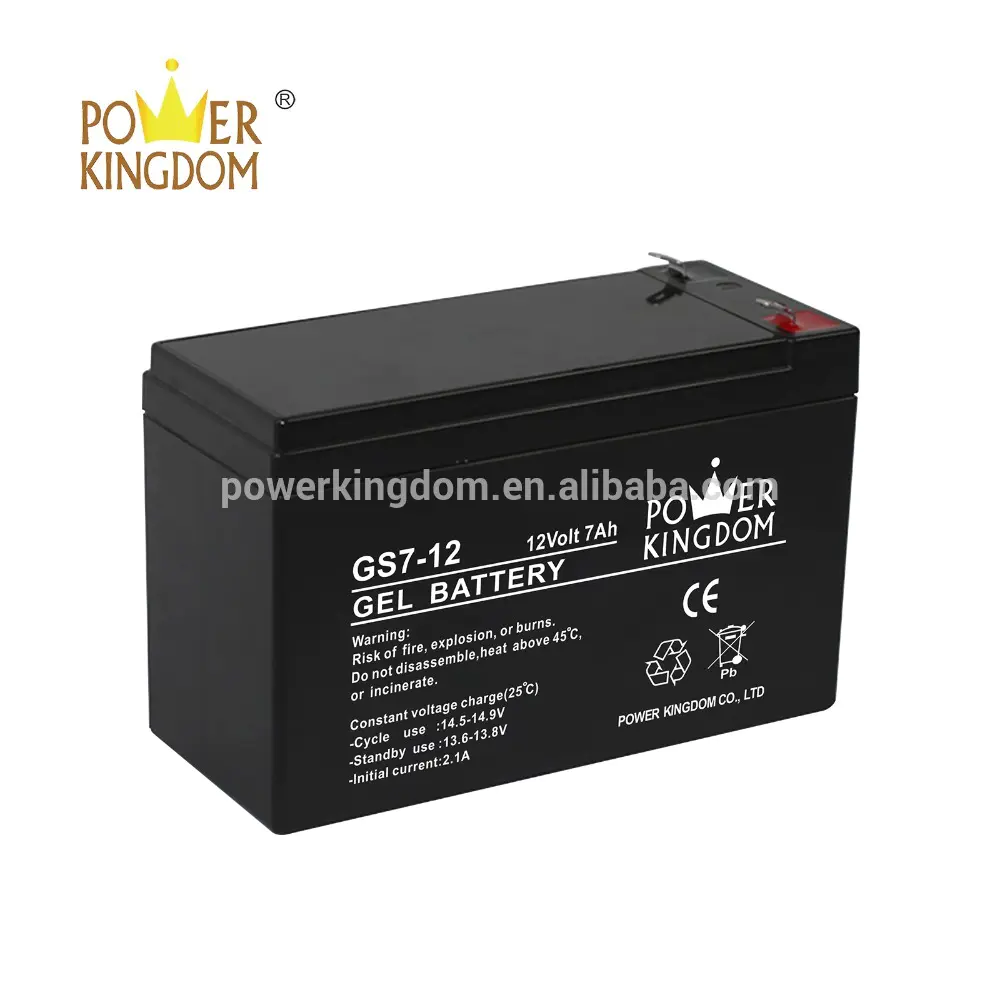 OEM cheap sealed lead acid battery maintenance free VRLA 12V7AH rechargeable security UPS battery