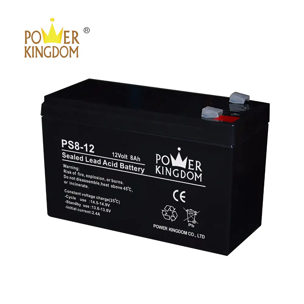 Factory price 12v 8ah 20hr lead acid battery