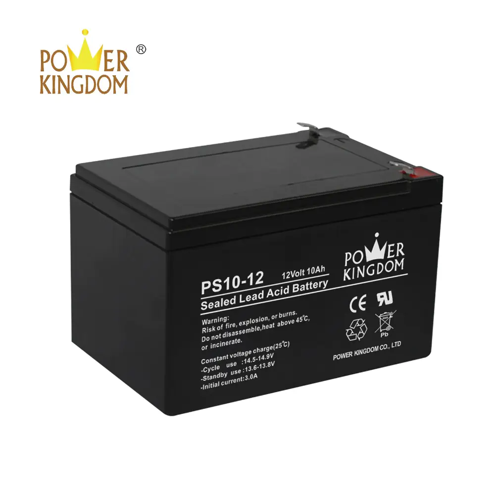 Free maintenance 6-dzm-10 battery 12V10AH uninterrupted power supply battery