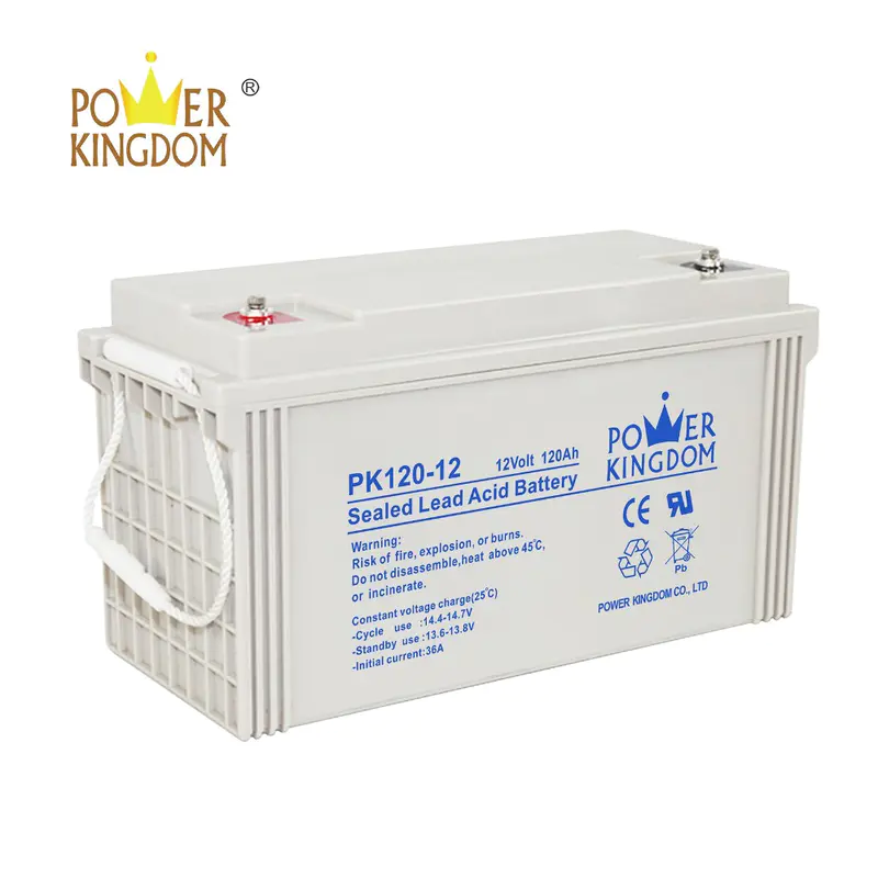 12v 120ah deep cycle gel vrla agm battery for UPS solar system