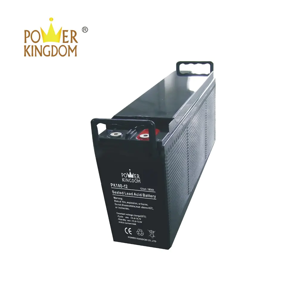 12V 180AH front terminal front access battery for telecom