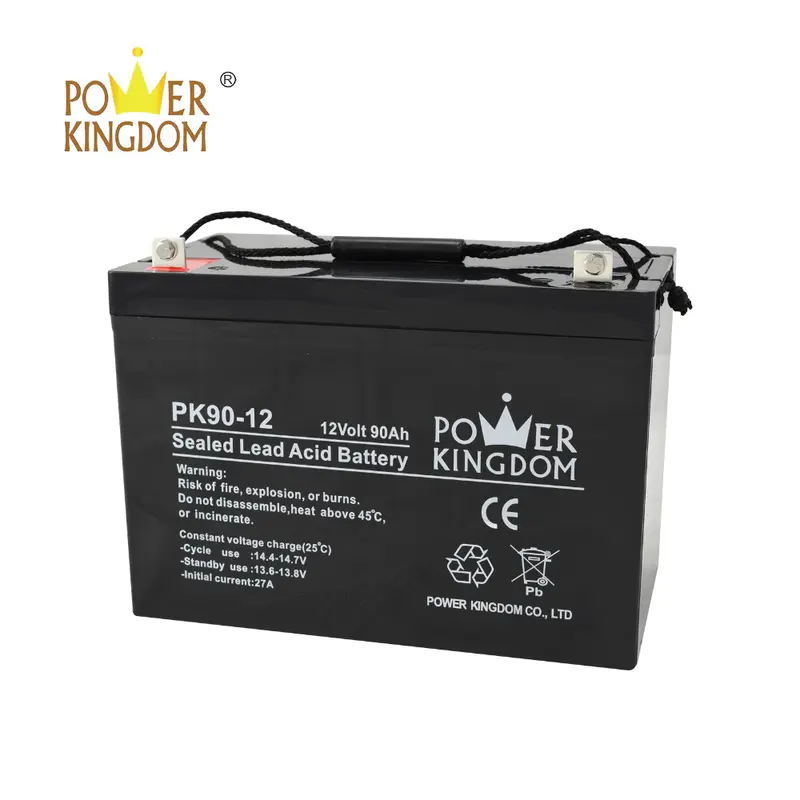 12V 90AH Rechargeable Storage Gel Battery For Standby Power Supply solar power system