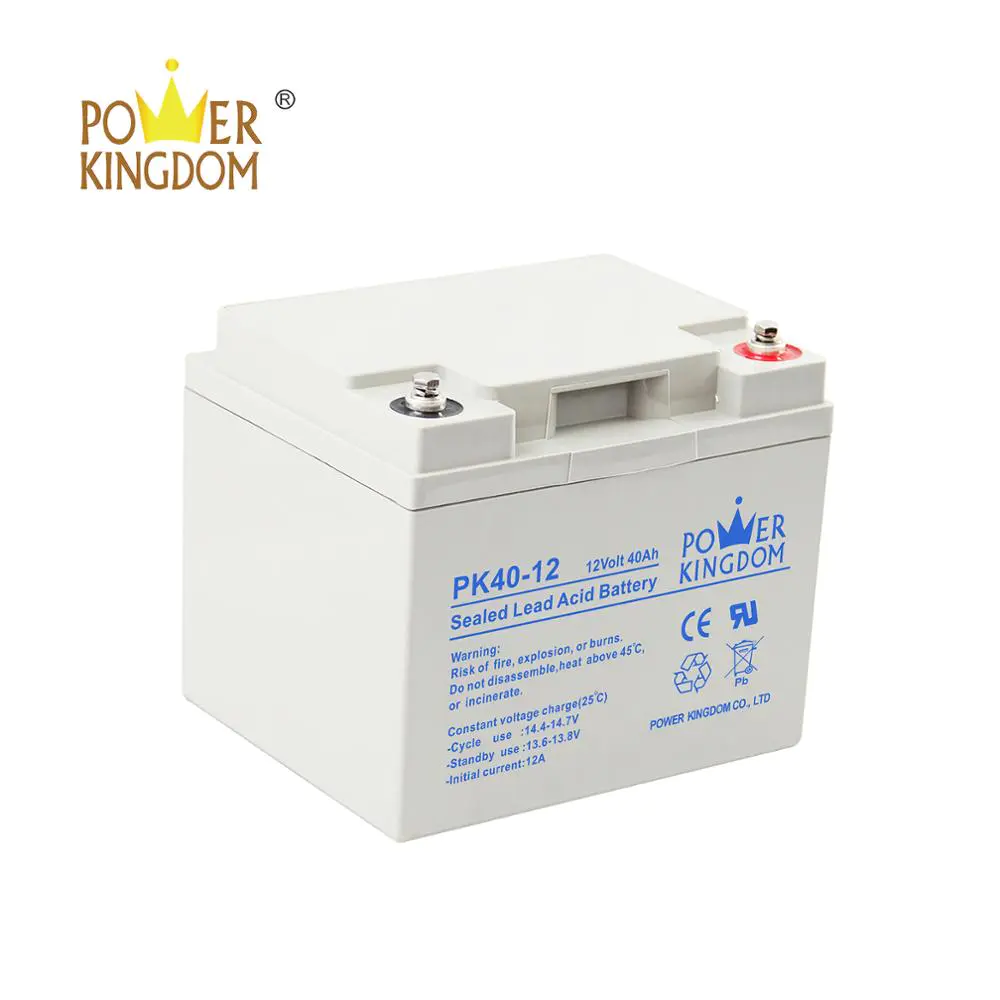 Power Kingdom 12V 40Ah AGM Deep Cycle Battery