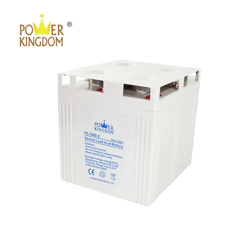 Power Kingdom PL series solar long life battery 2 volt 1500ah