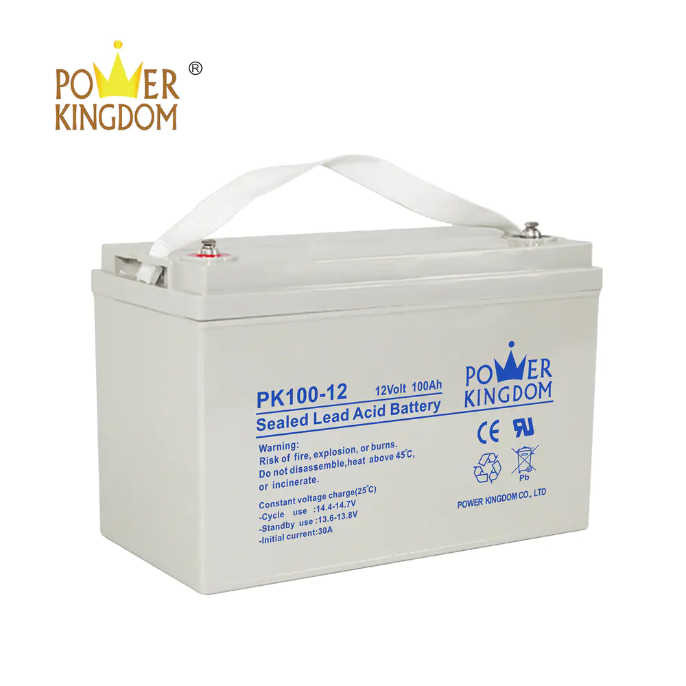 best price 12v 100ah sealed lead acid battery China supplier