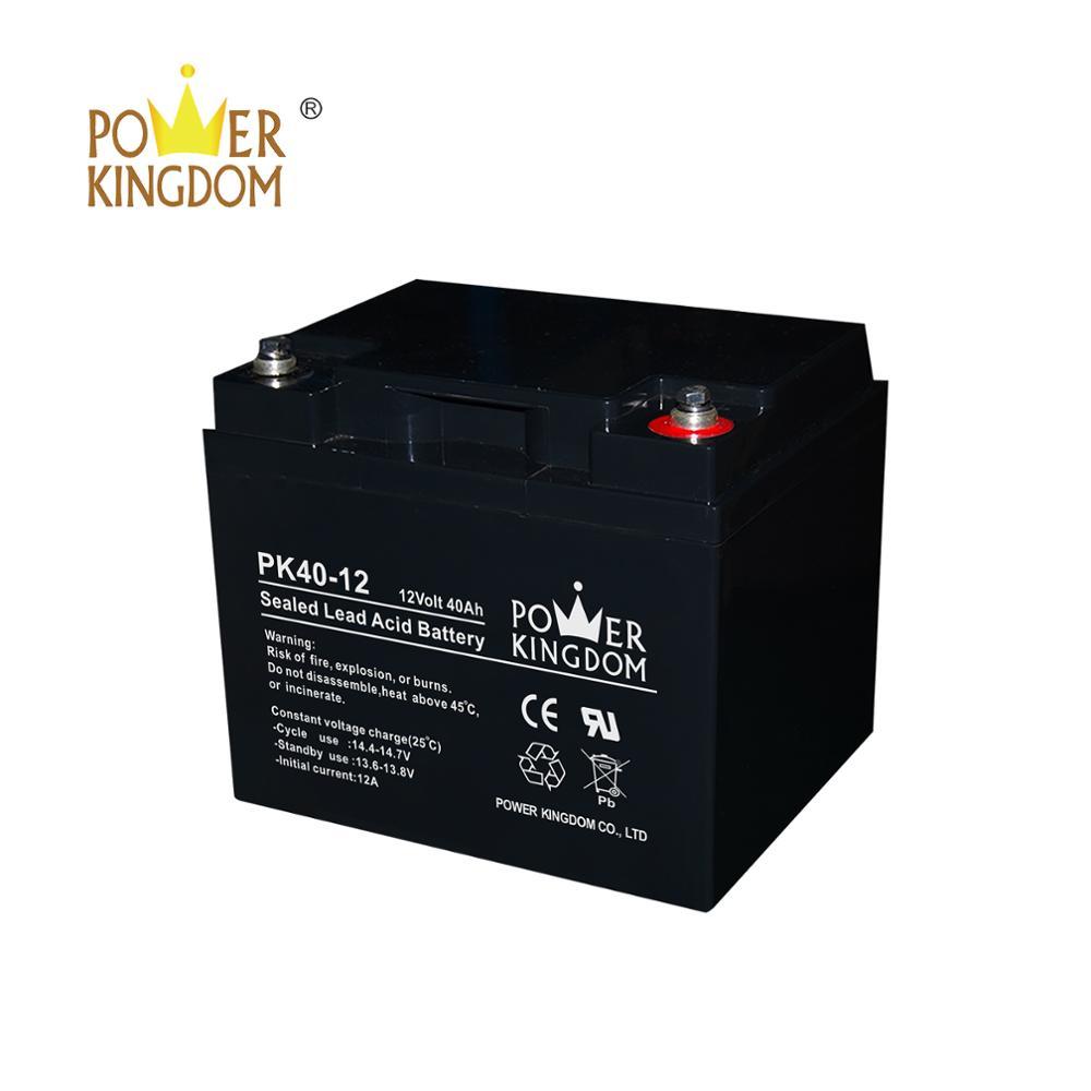 UPS battery 12v 40ah power kingdom battery