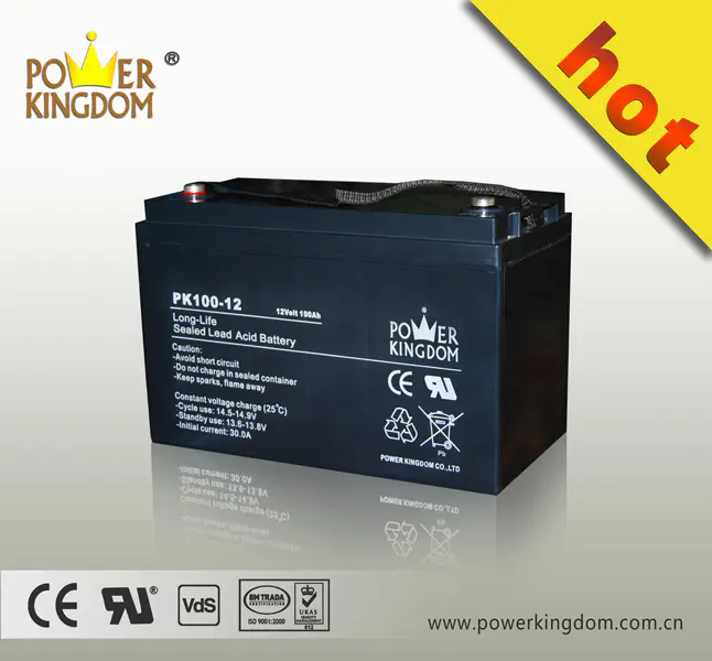 Power Kingdom 12v 100ah solar battery