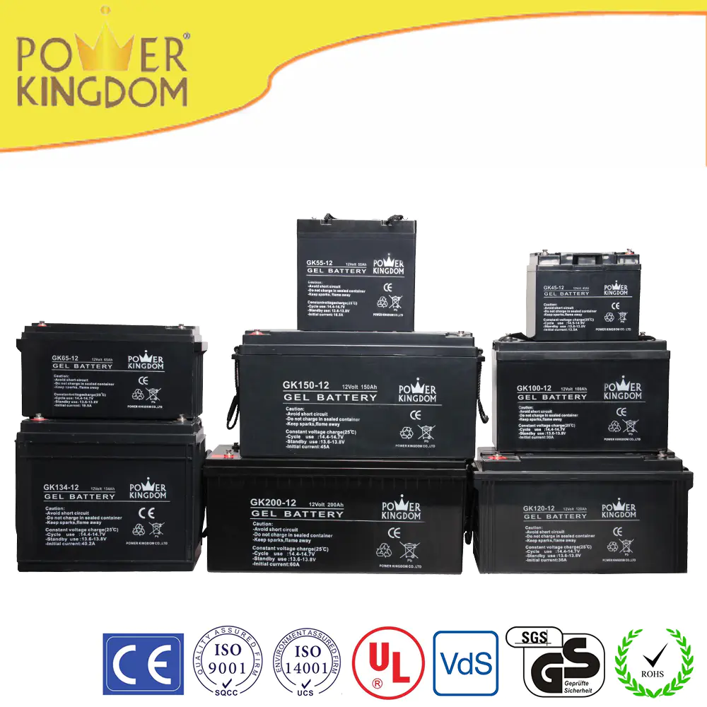 PK Series Power Kingdom 200ah solar battery China Supplier