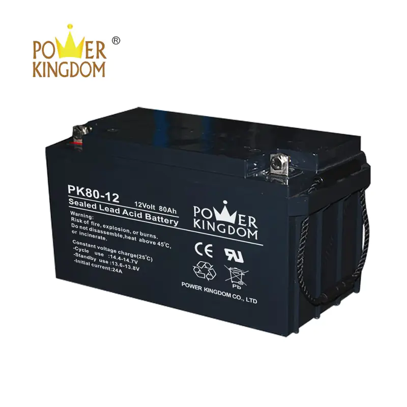 Power Kingdom SLA battery 12v 80ahAGM gel battery