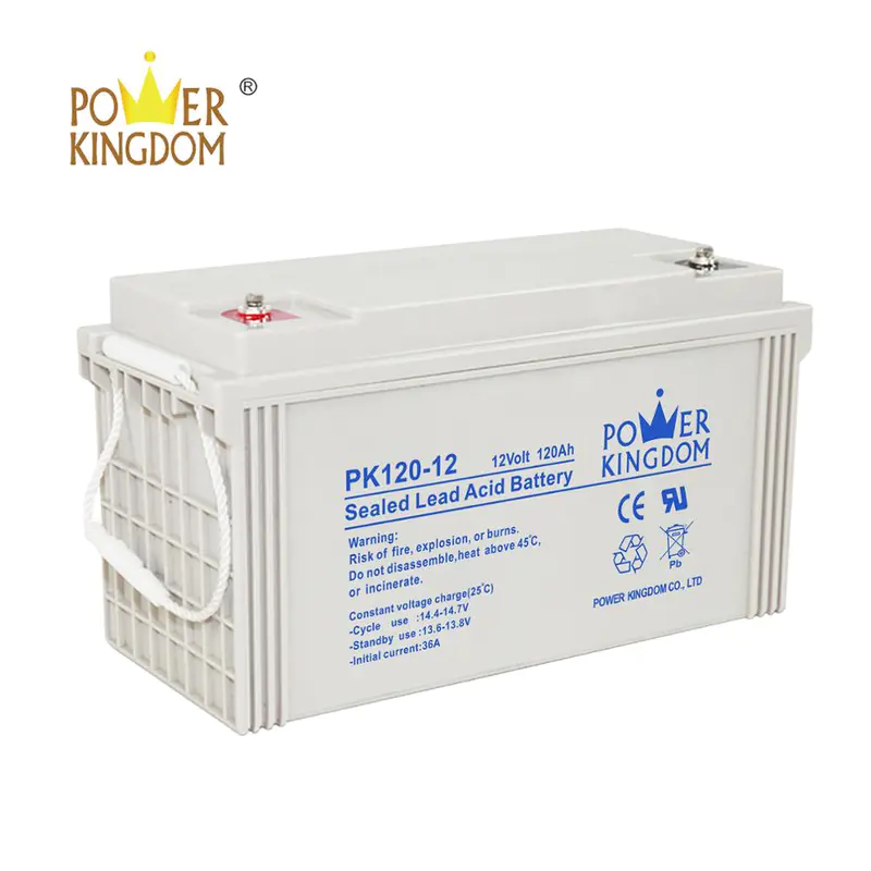 rechargeable 12v 120 ah agm sealed lead acid battery for solar with factory price