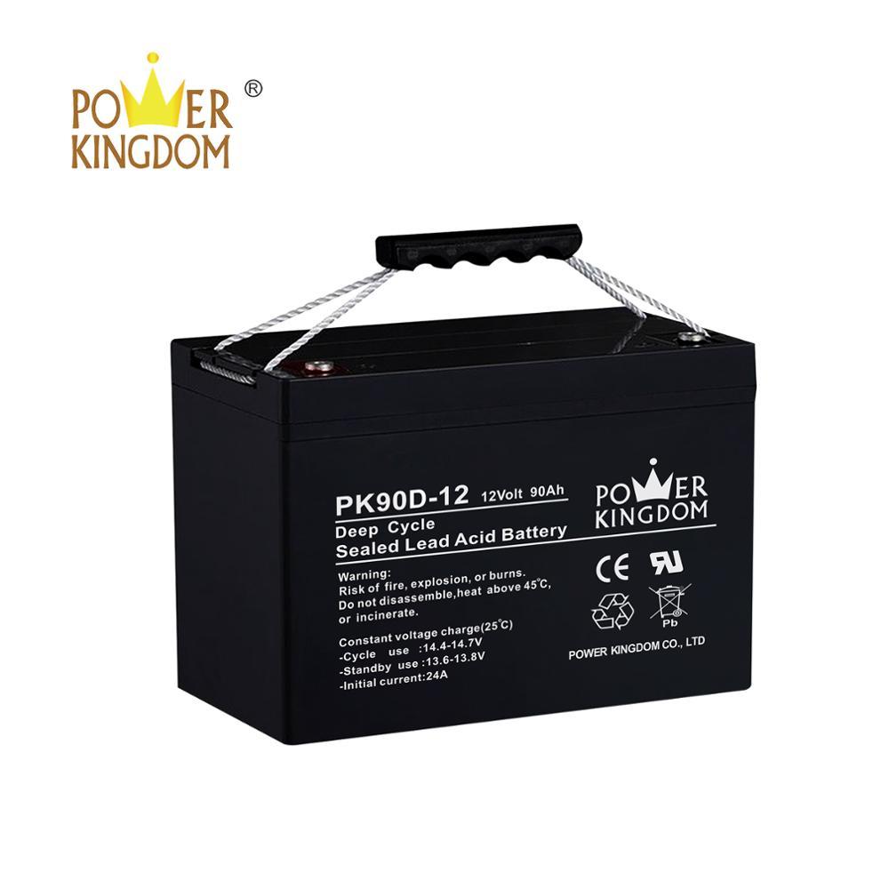 12V 90AH Rechargeable Storage Gel Battery For Standby Power Supply