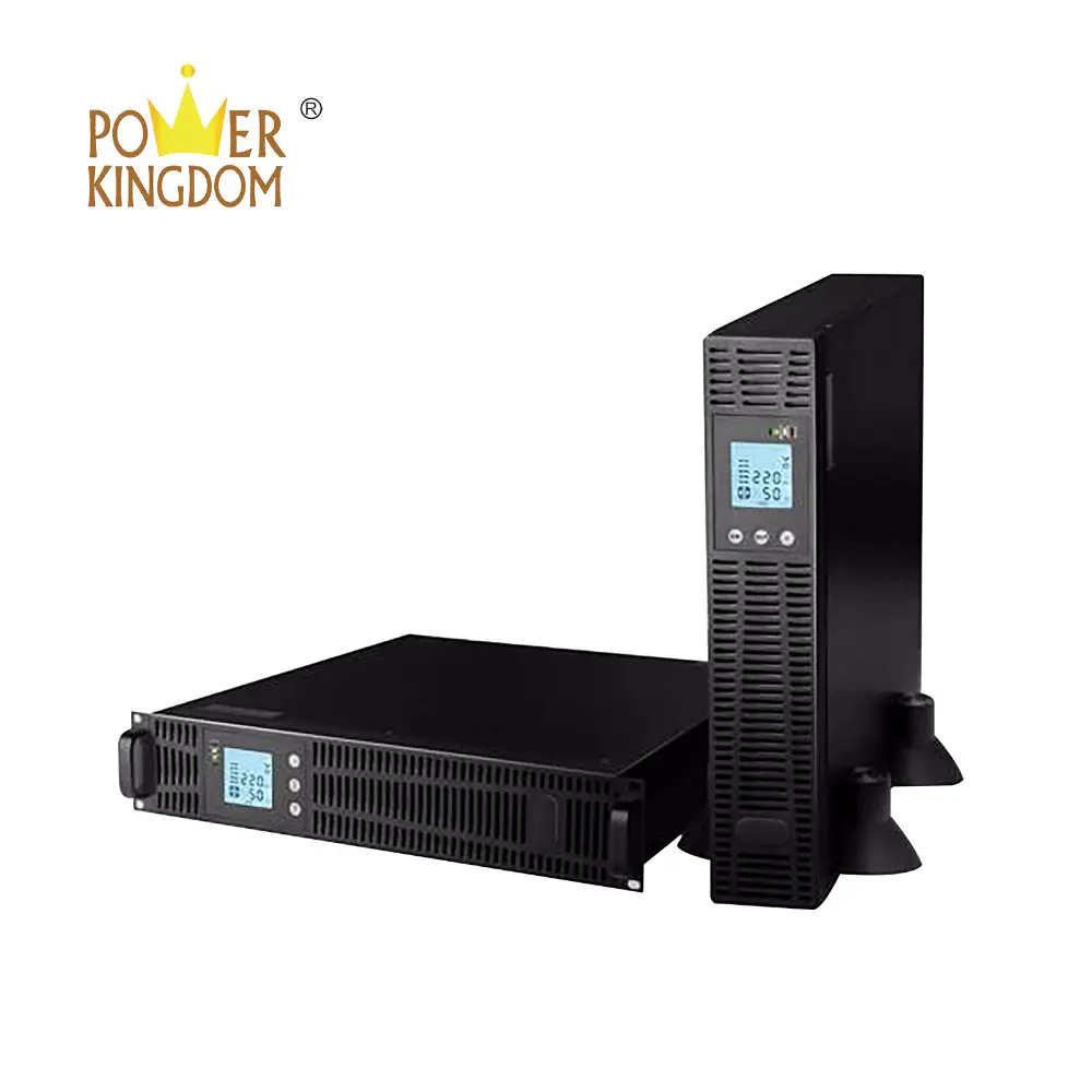 Rack mount Online UPS 3KVA power supply with battery backup
