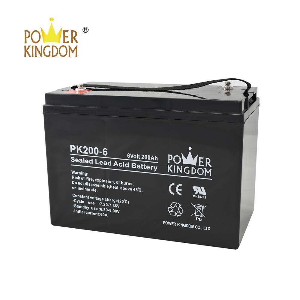 6V 200AH Sealed Lead Acid Battery High Rate 6 Volt Solar Battery
