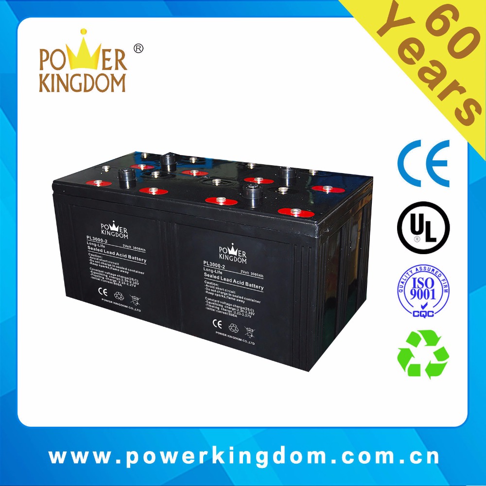 Good Quality Solar Battery 2V 3000 Ah Solar Street Light Battery 3000Ah