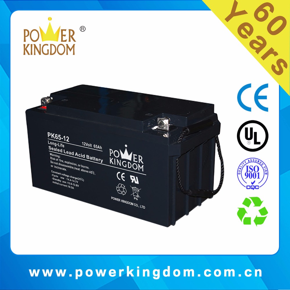 Stable quality Battery 65ah 12V for UPS/Telecom/Backup powe/solar r,Maintenance Free