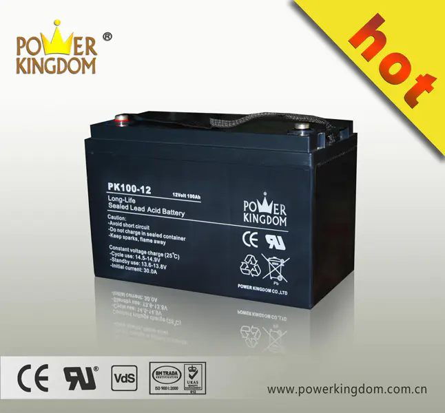 China Manufacturer vrla Battery 100 Ah Solar Gel Battery 12v 100ah