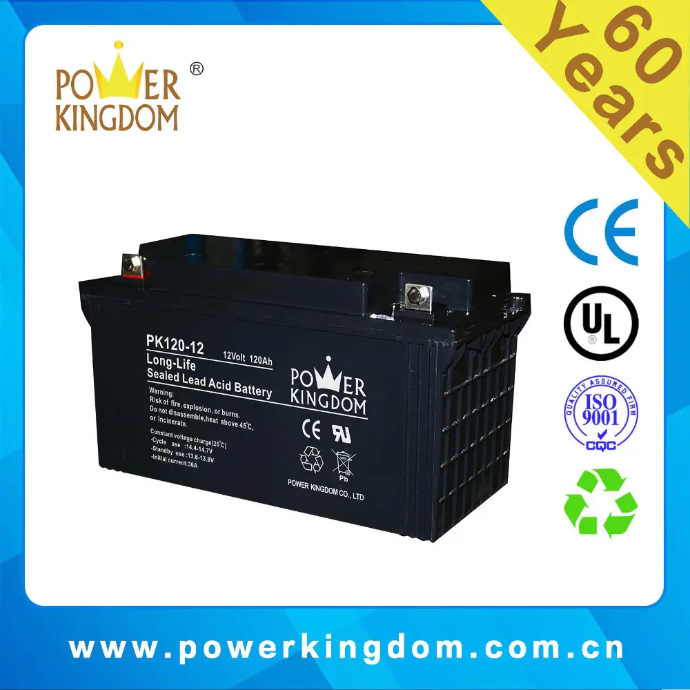 PK series battery PK120-12 12V120ah SLA battery UPS 120ah battery