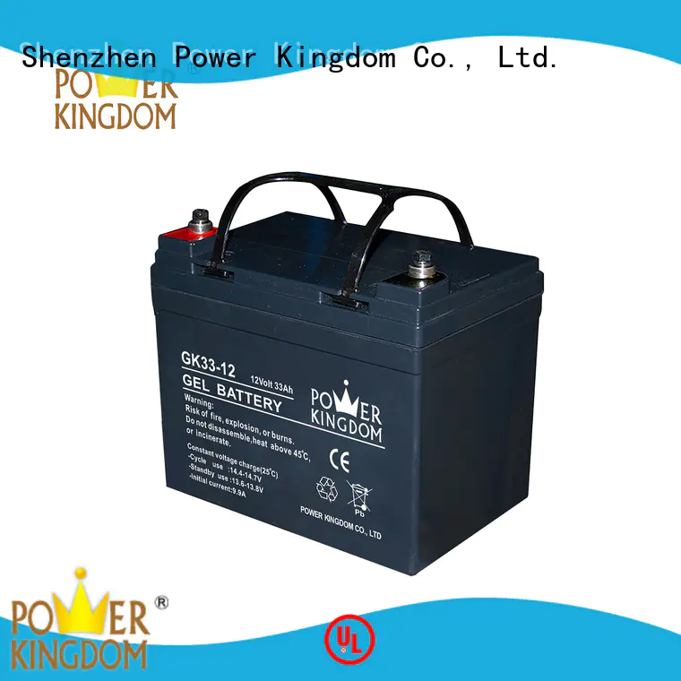 Power Kingdom higher specific energy rechargeable sealed lead acid battery inquire now wind power system