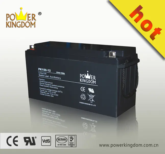 Super power storage battery 12v 150ah battery lead acid for online ups/ backup UPS