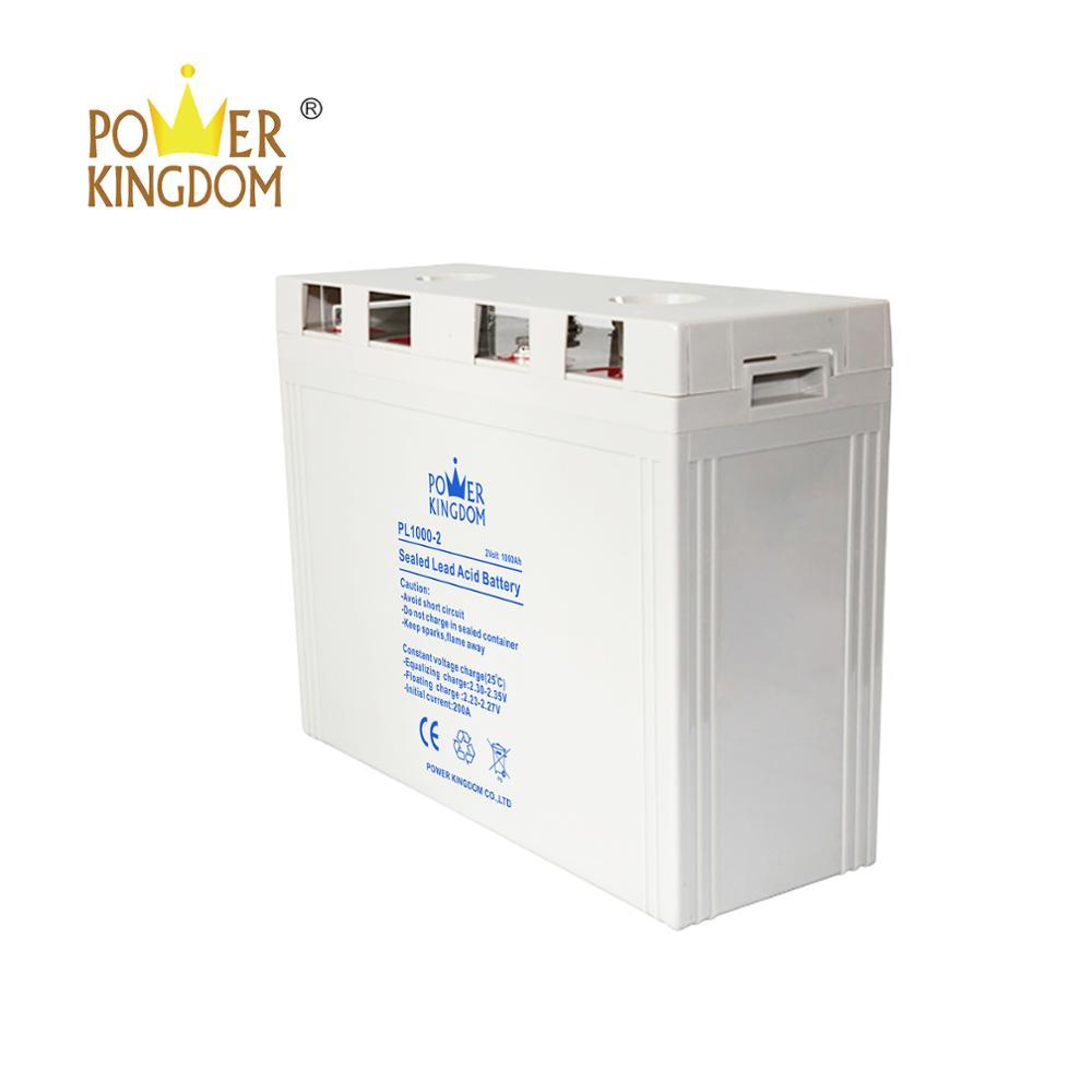 Rechargeable lead acid batterysolar power 2v 1000ah telecom battery