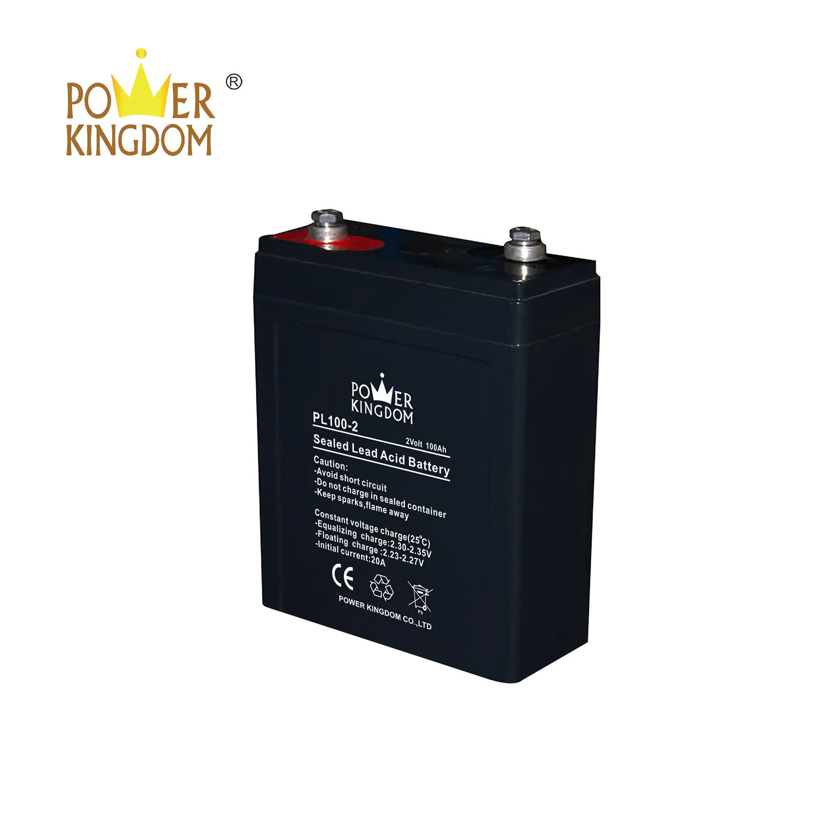 wholesale 2v 100ah sealed rechargeable lead acid battery