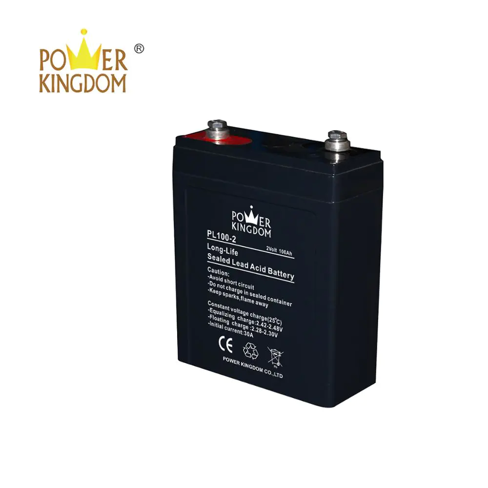High quality Telephone switching system 2v100ah deep cycle AGM VRLA Battery