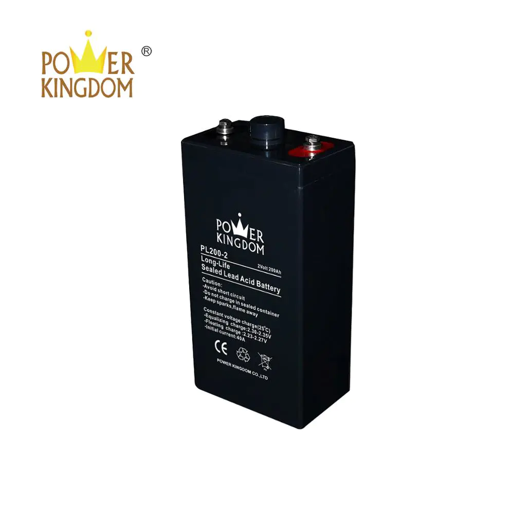 2 volt 200ah lead acid batteries for telecommunication