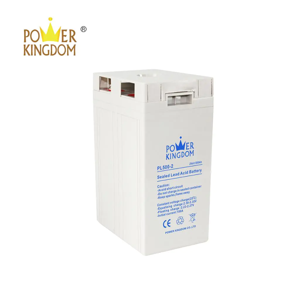 Power Kingdom telecom battery solar battery 2v 500ah