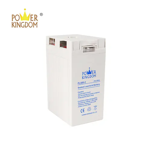 2V 500Ah Lead Acid Battery PL500-2 Rechargeable Battery