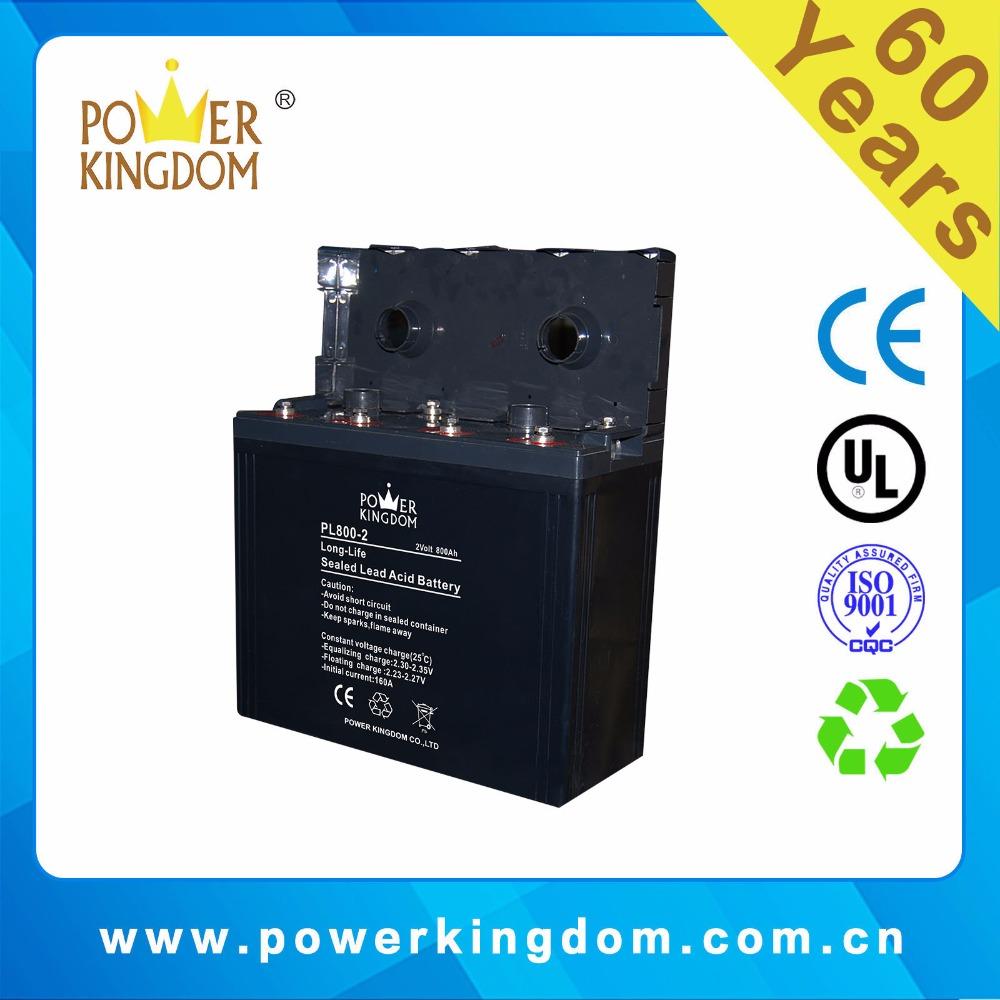 2V800Ah Back-up type ups battery dry battery for ups uninterrupted power supply big battery