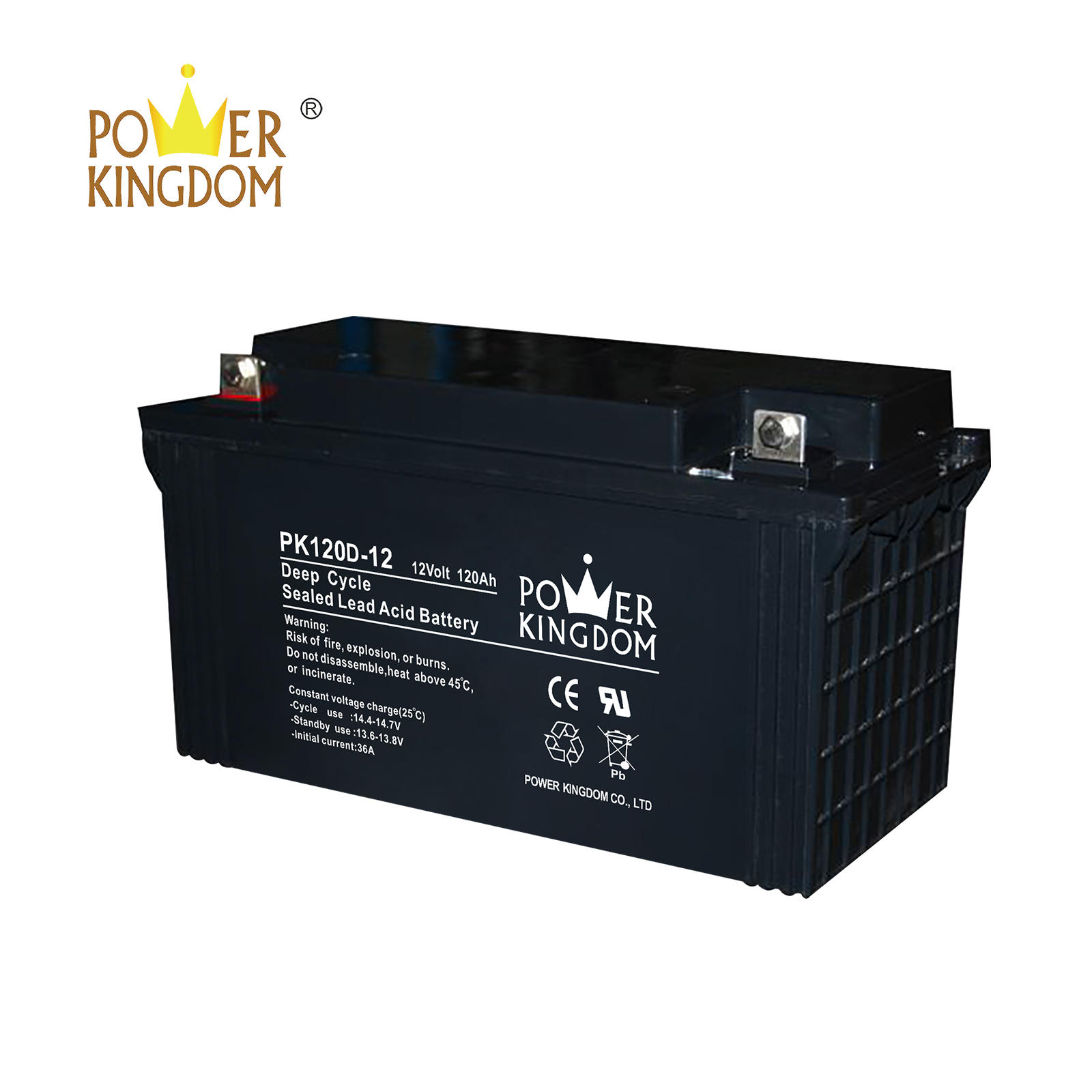 Portable 12v house deep cycle solar battery 120ah