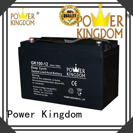 Power Kingdom long standby life ups battery pack factory solor system