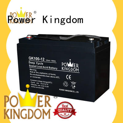 Power Kingdom high consistency 12v lead acid battery inquire now wind power system