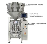 SW-M10P420 Automatic Pillow bagGusset Bag Combine Weighing and Packing Machine for Snack Food/Nuts/Dried Fruit/ Small Granule