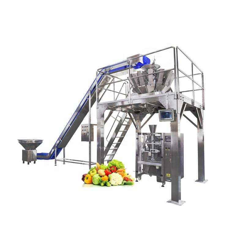 5L Hopper Multihead Weigher Fruit And Vegetable Packing Machine