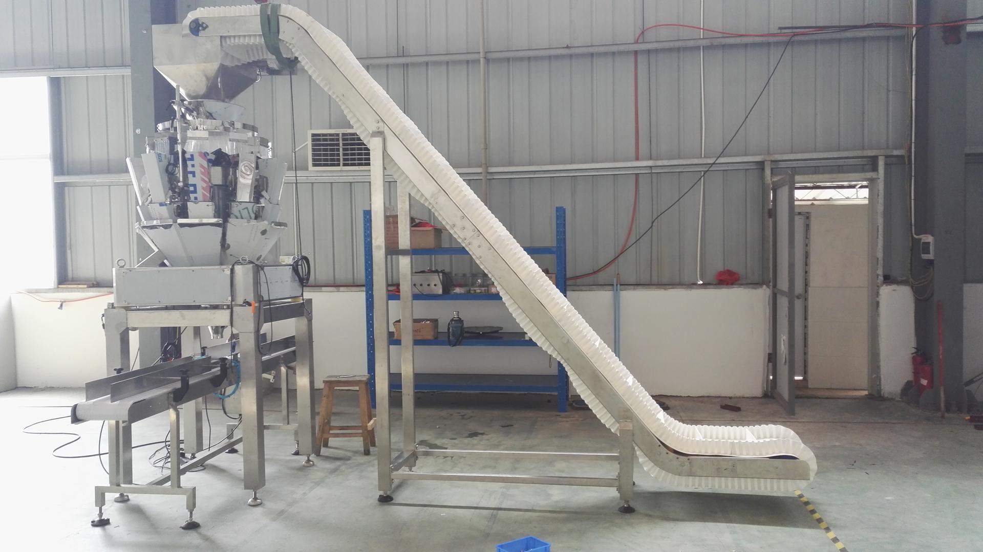 CE Automatic Tray Filling Line for Shrimp