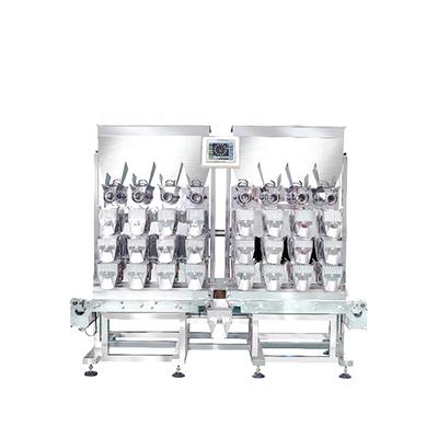 Automatic sticky date packing machine with 8 head linear combination weigher