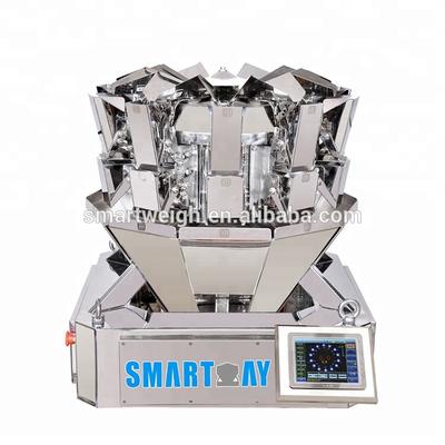 0.5l bucket sw-ms10 small 10 head dog food multihead weigher packing machine