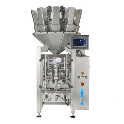 Multifunctional multihead weigher standard weighing and packaging machine with 10 head