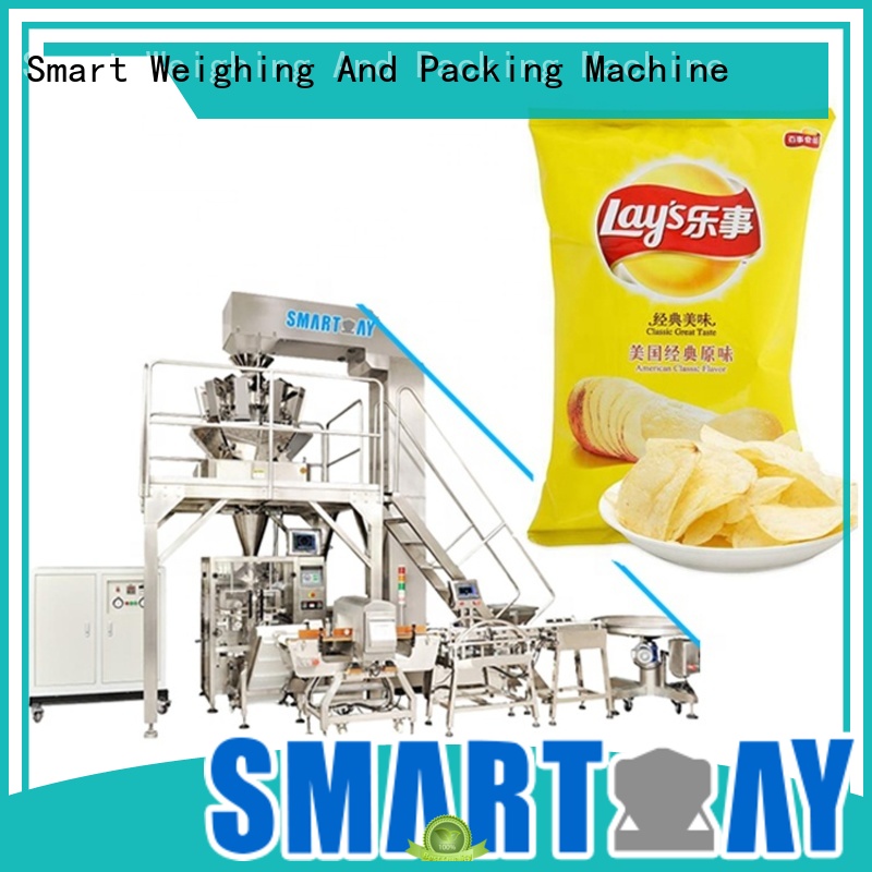 Smart Weigh latest vertical pouch packing machine supply for food weighing