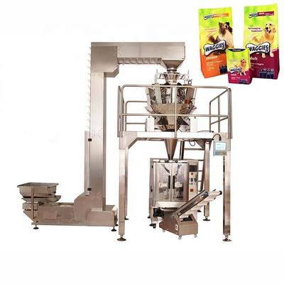 High quality automatic vertical dog food packing machine with multihead