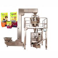 Hot selling automatic vertical dog food packing machine with multihead