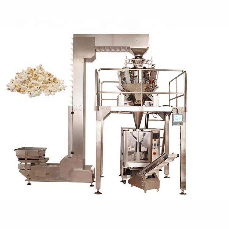 Direct factory manufacturing automatic vertical packing machine for microwave popcorn