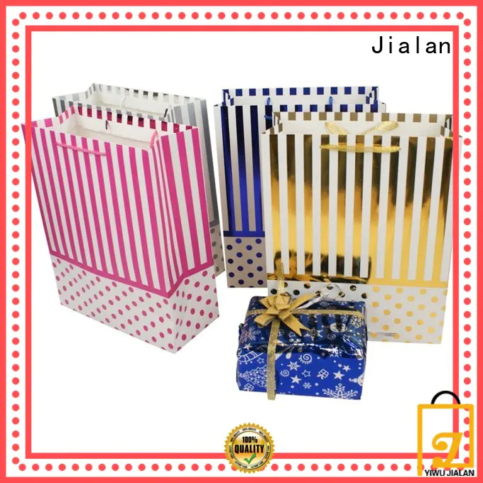 Jialan paper carry bags supplier for gift packing